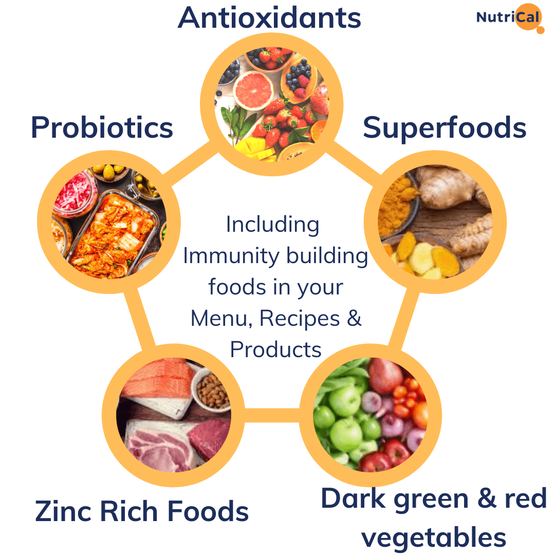 A Guide to Creating Recipes and Food Products With Immunity Building Ingredients